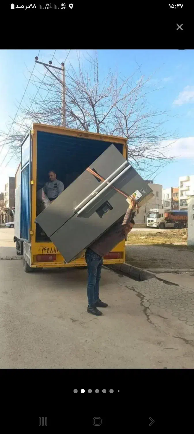 وانت بارنعمتی شبانه روزی با قیمت مناسب|خدمات حمل و نقل|زنجان, |دیوار