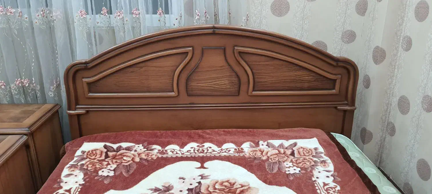 تخت خواب دونفره چوبی|تخت و سرویس خواب|اهواز, پادادشهر|دیوار