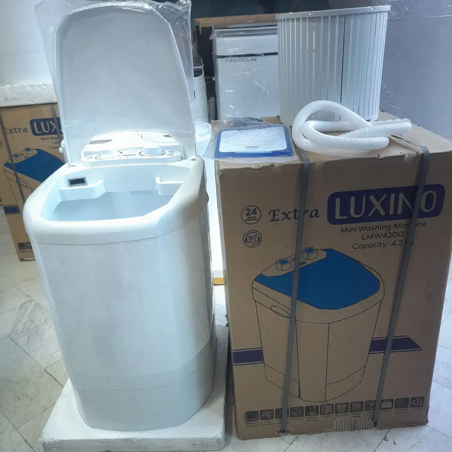 مینی واش پر قدرت ۴/۲ کیلویی با سبد بزرگ خشک کن|ماشین لباسشویی و خشک‌کن لباس|مشهد, سلام|دیوار