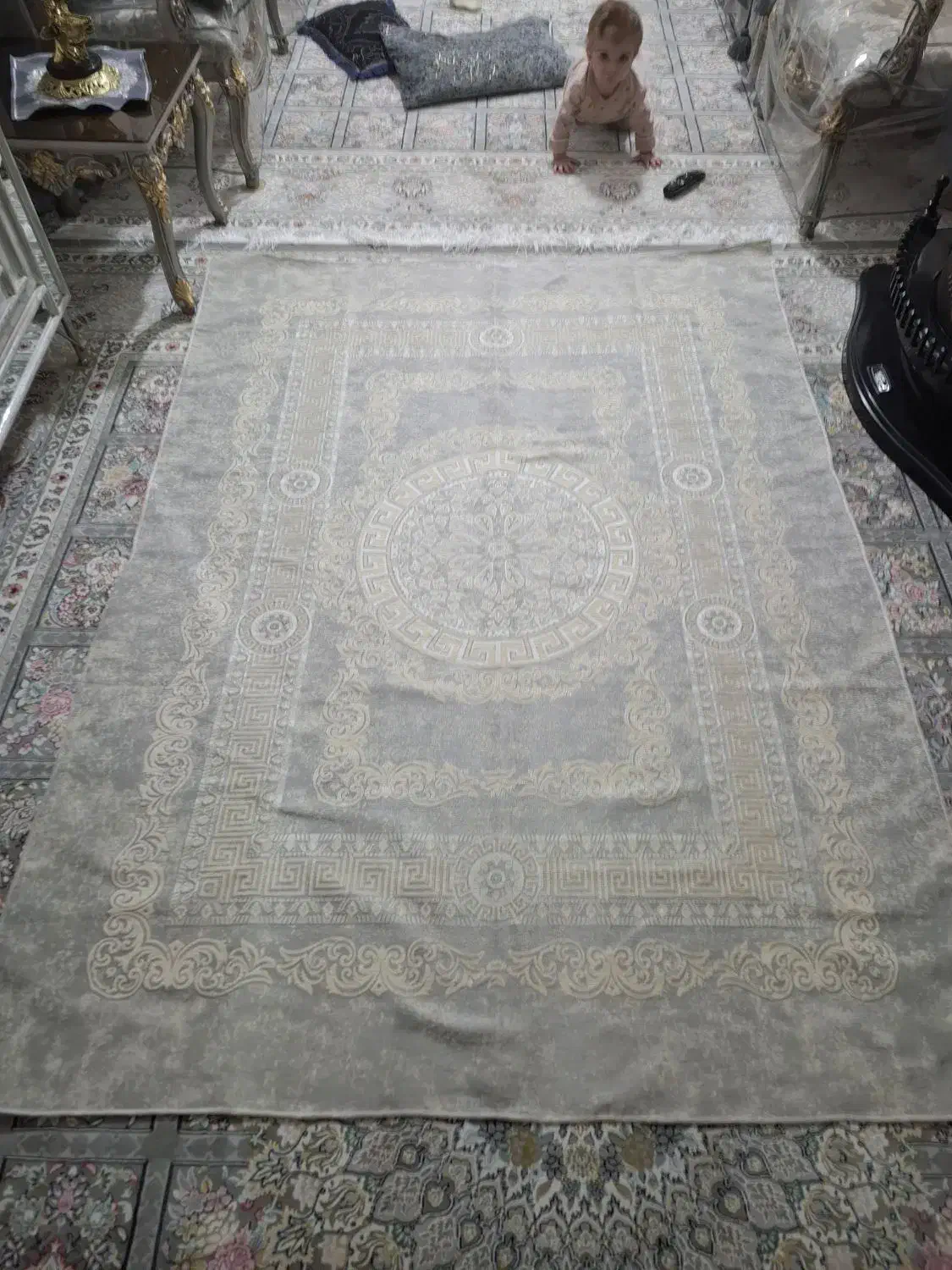 روفرشی ابریشم کرمی|روفرشی|هرسین, |دیوار