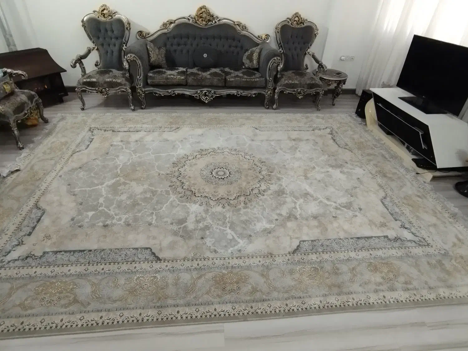 فرش ۱۲ متری ۱۲۰۰ شانه تراکم ۳۶۰۰ نونو|فرش|فردیس, شهرک شهید حسینی|دیوار