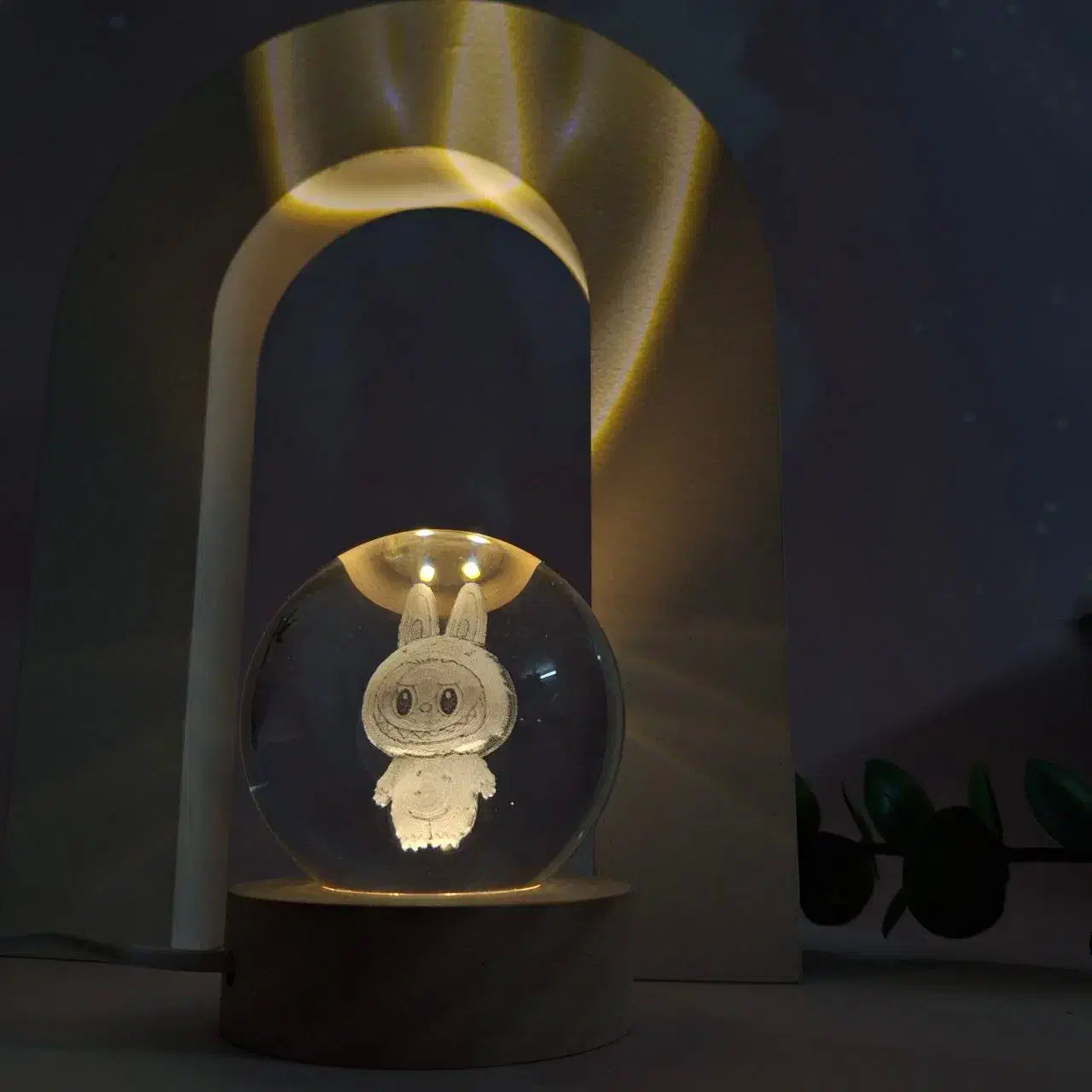 گوی چراغ دار|ریسه و چراغ تزئینی|خمین, |دیوار