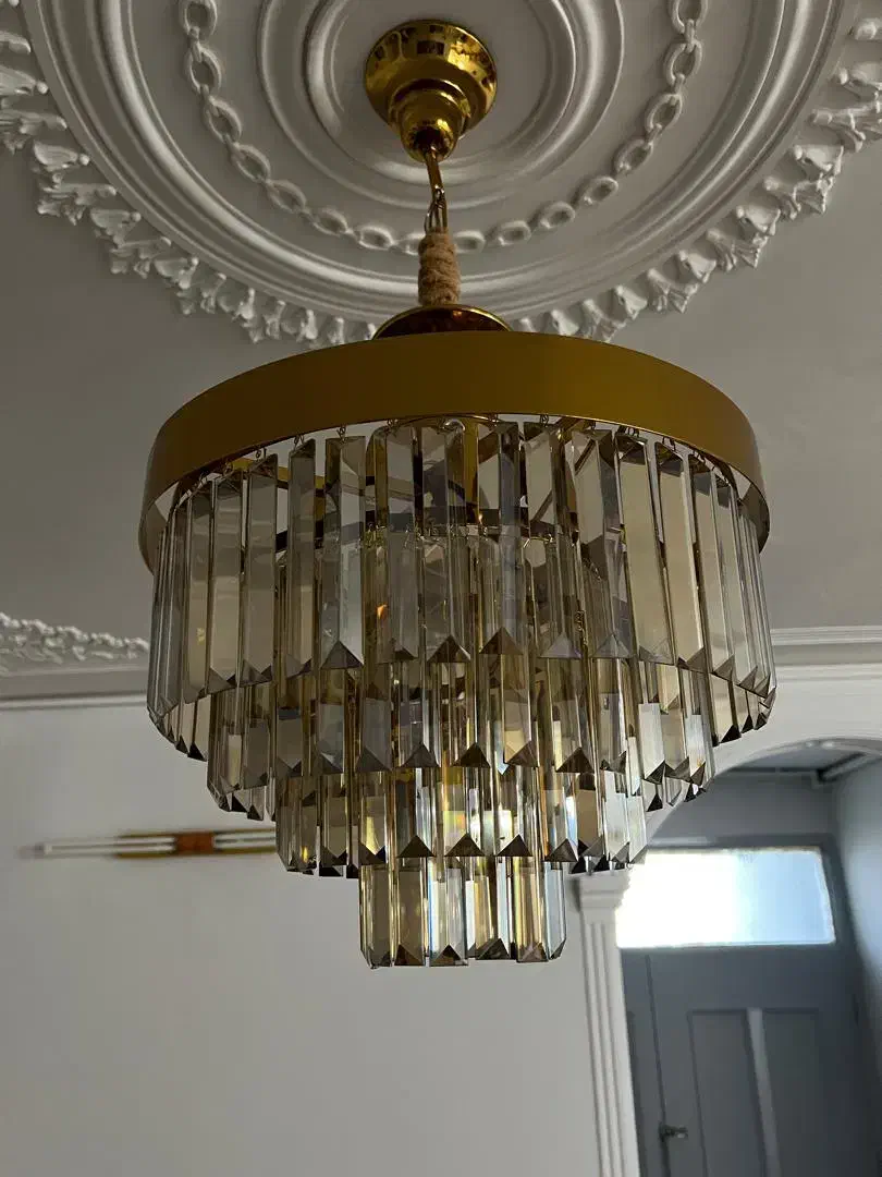 لوستر کریستالی|لوستر و چراغ آویز|اراک, |دیوار