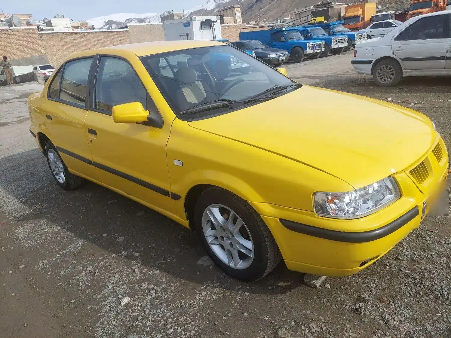 سمند۸۴ پلاک عمومی|خودرو سواری و وانت|سنندج, |دیوار