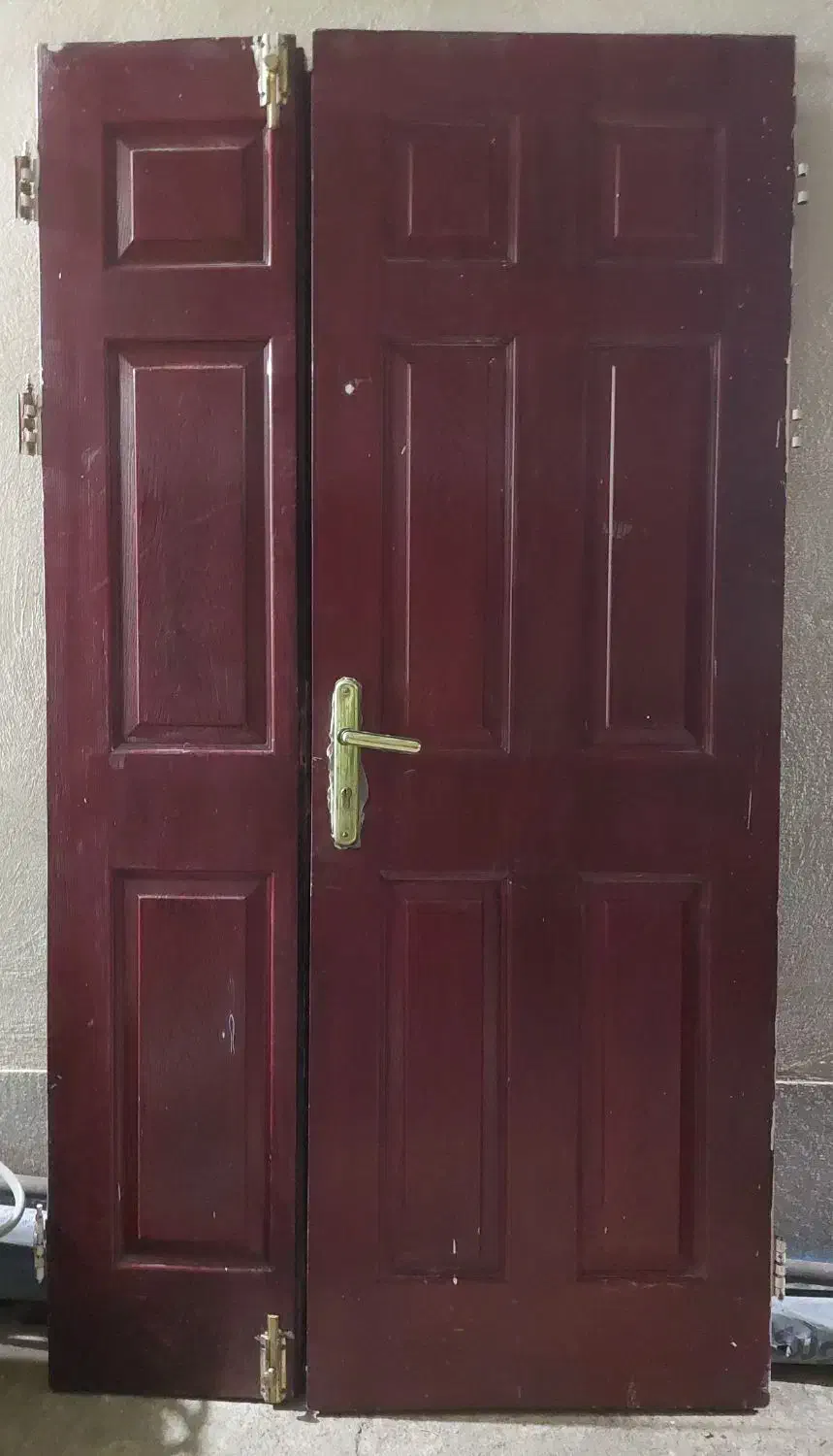 درب چوبی و چارچوب فلزی|مصالح و تجهیزات ساختمان|کرمان, |دیوار