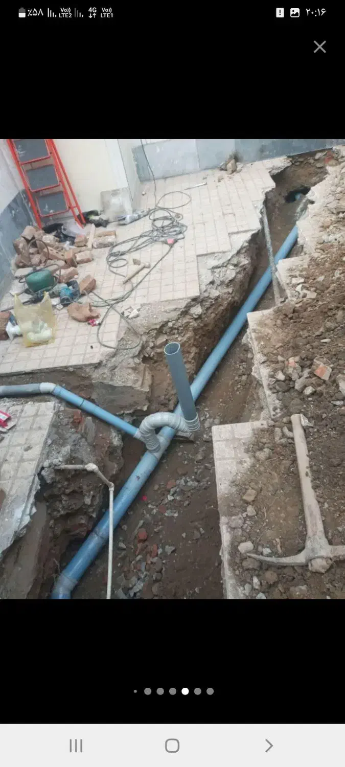 لوله کشی اب سرد گرم ولوله کشی فاضلاب|خدمات پیشه و مهارت|تهران, بهارستان|دیوار