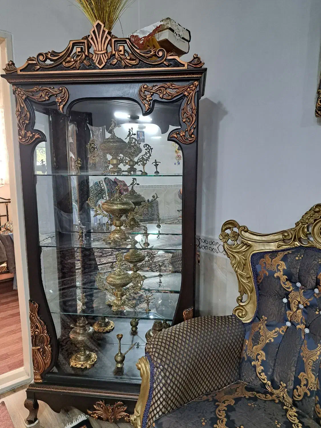 ویترین چوبی|بوفه، ویترین، کنسول|پاکدشت, خاتون آباد|دیوار