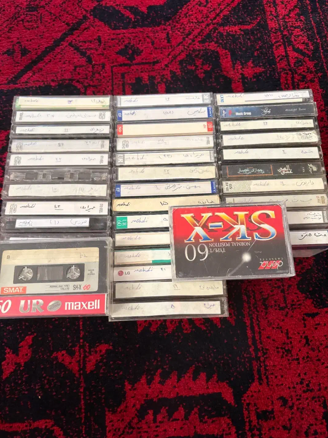 نوار کاست قدیمی|کلکسیون اشیاء عتیقه|اراک, |دیوار