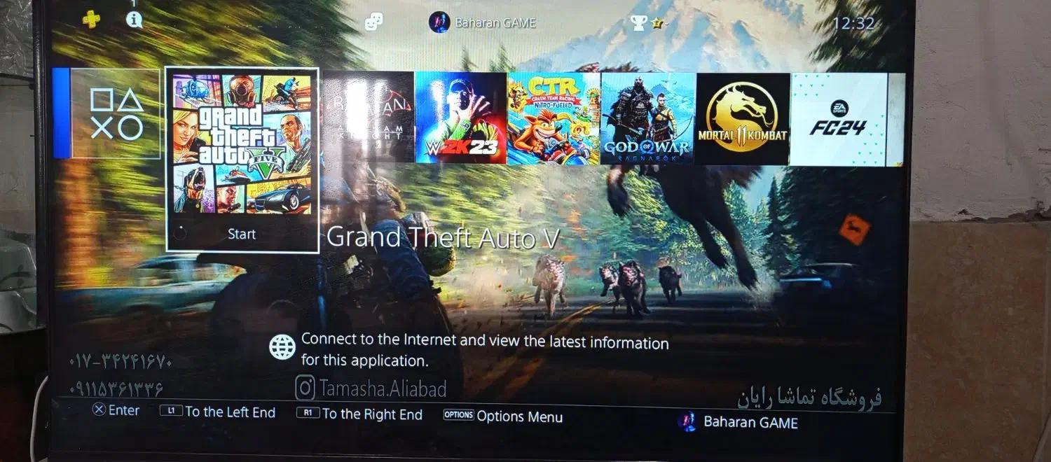 پی اس فو ر  یک ترا  کپی خور سالم|کنسول، بازی ویدئویی و آنلاین|فاضل آباد, |دیوار