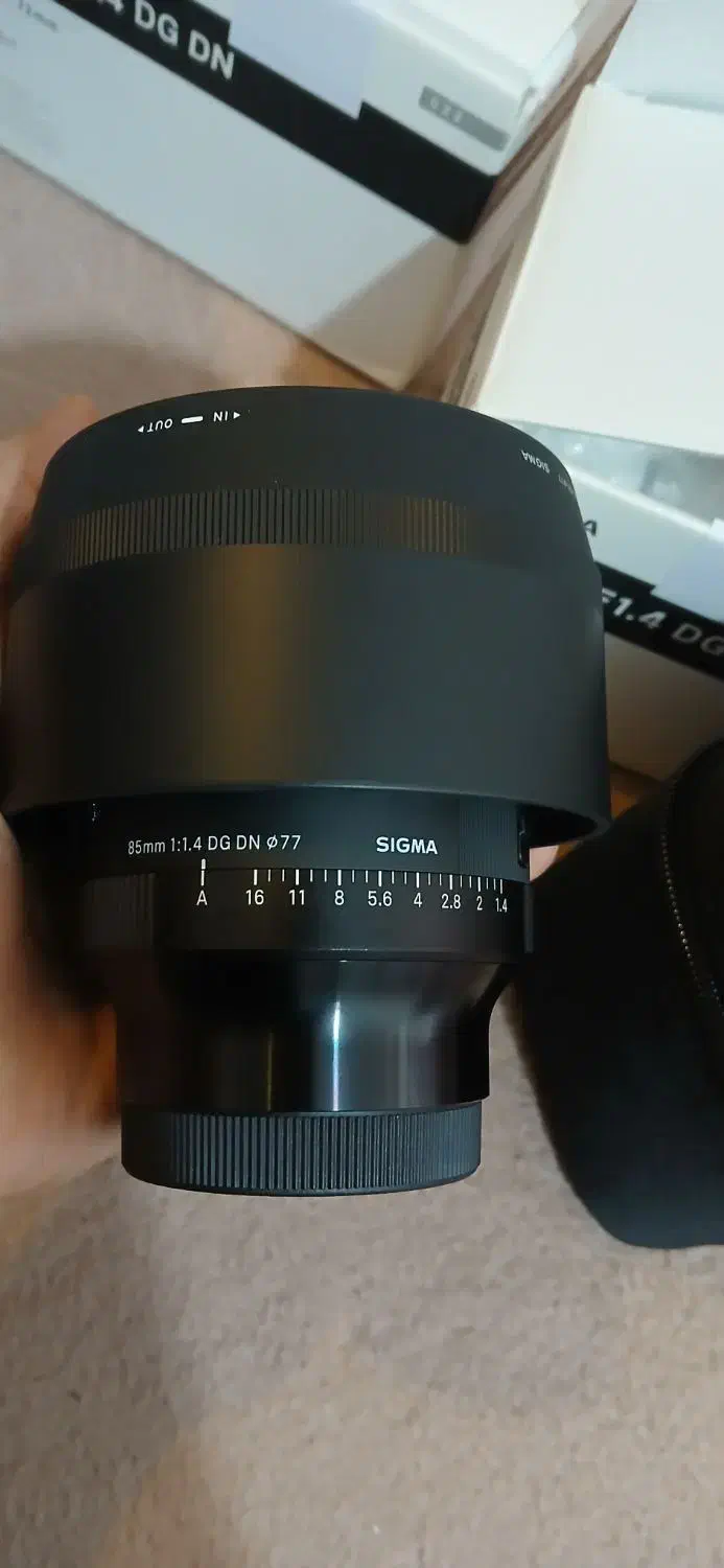 لنز سیگما ۸۵ و ۲۴ اف ۱.۴|دوربین عکاسی و فیلم‌برداری|تهران, ترمینال غرب|دیوار