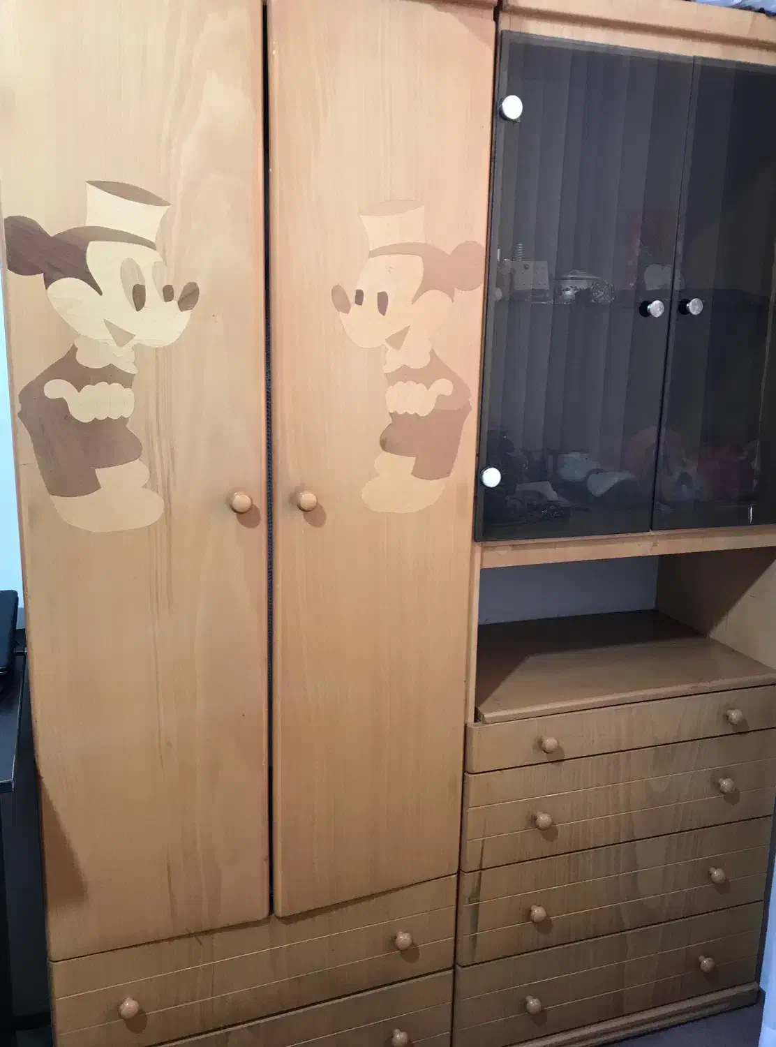 کمد کودک|جاکفشی، کمد، دراور|آستارا, |دیوار