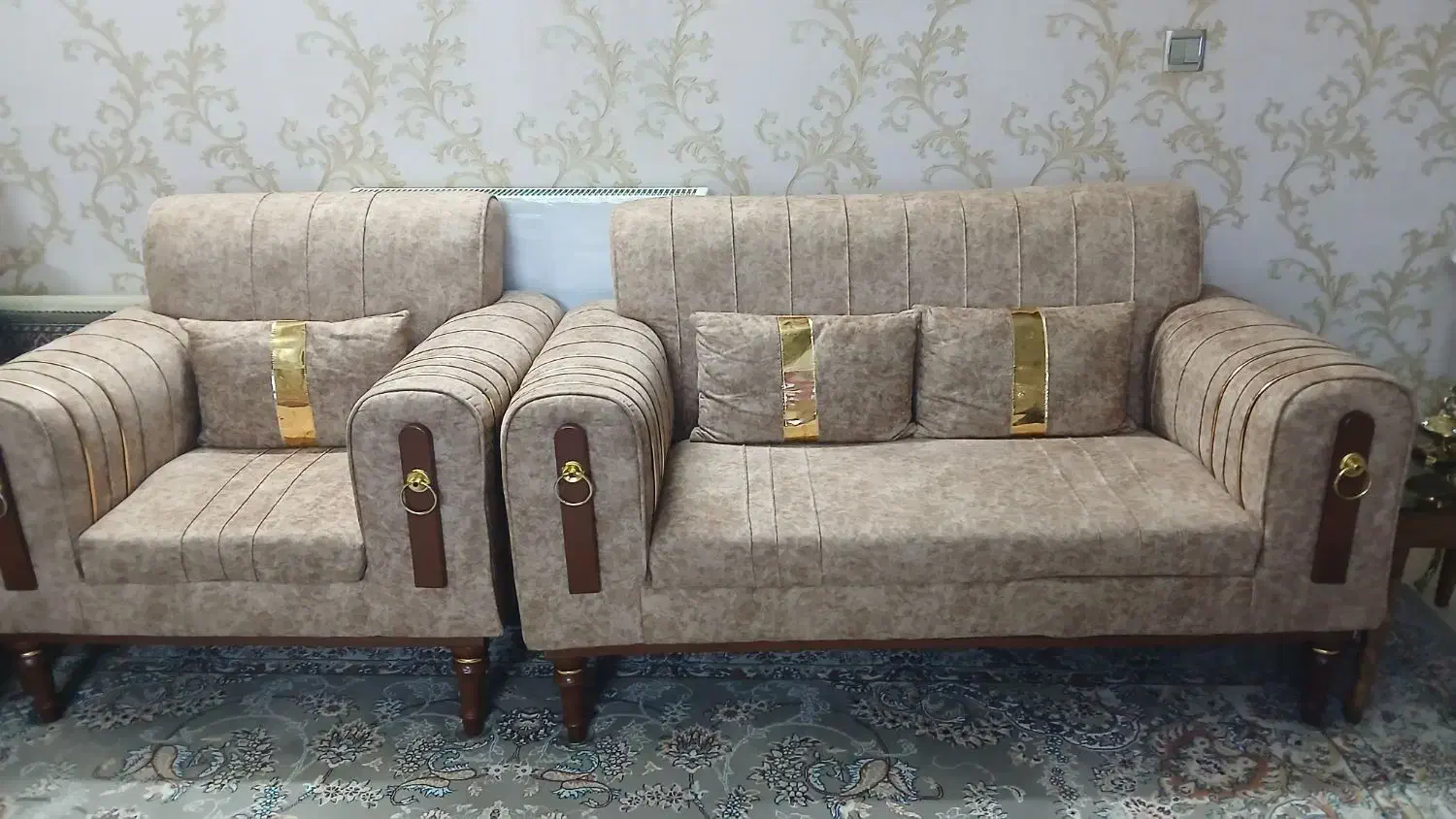 مبل راحتی 6نفره|مبلمان خانگی و میز عسلی|زنجان, |دیوار