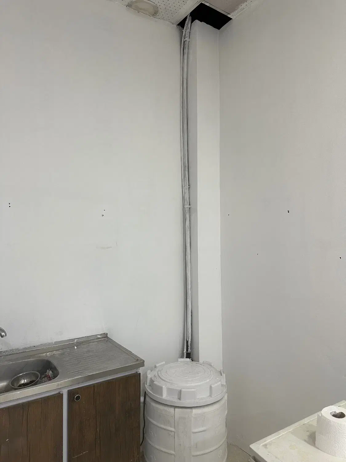 سینک و دستگاه شوتینگ فاضلاب|مصالح و تجهیزات ساختمان|بابلسر, |دیوار