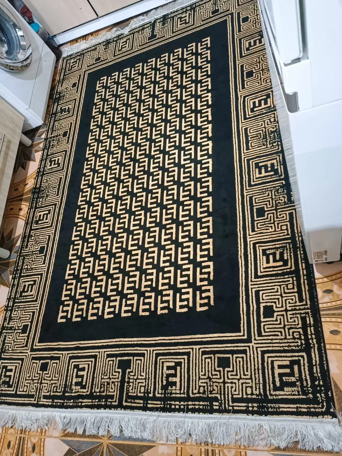 گلیم فرش اشپزخانه|گلیم، جاجیم، گبه|همدان, |دیوار