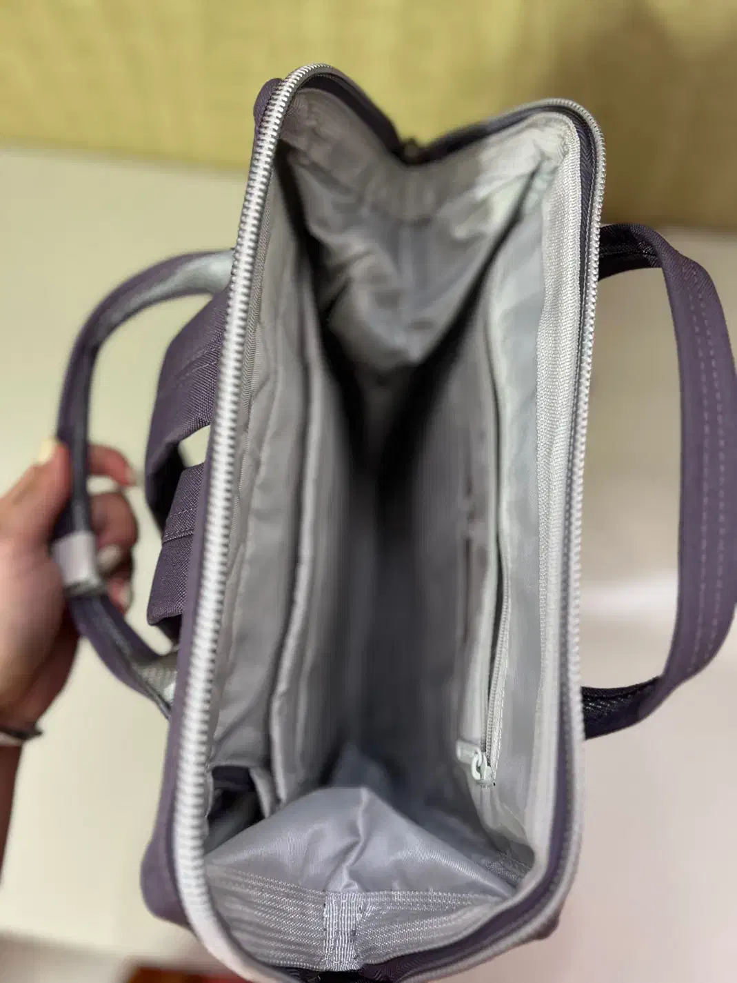 کوله‌پشتی بنفش نو، سبک و کاربردی|کیف، کفش، کمربند|بجنورد, |دیوار