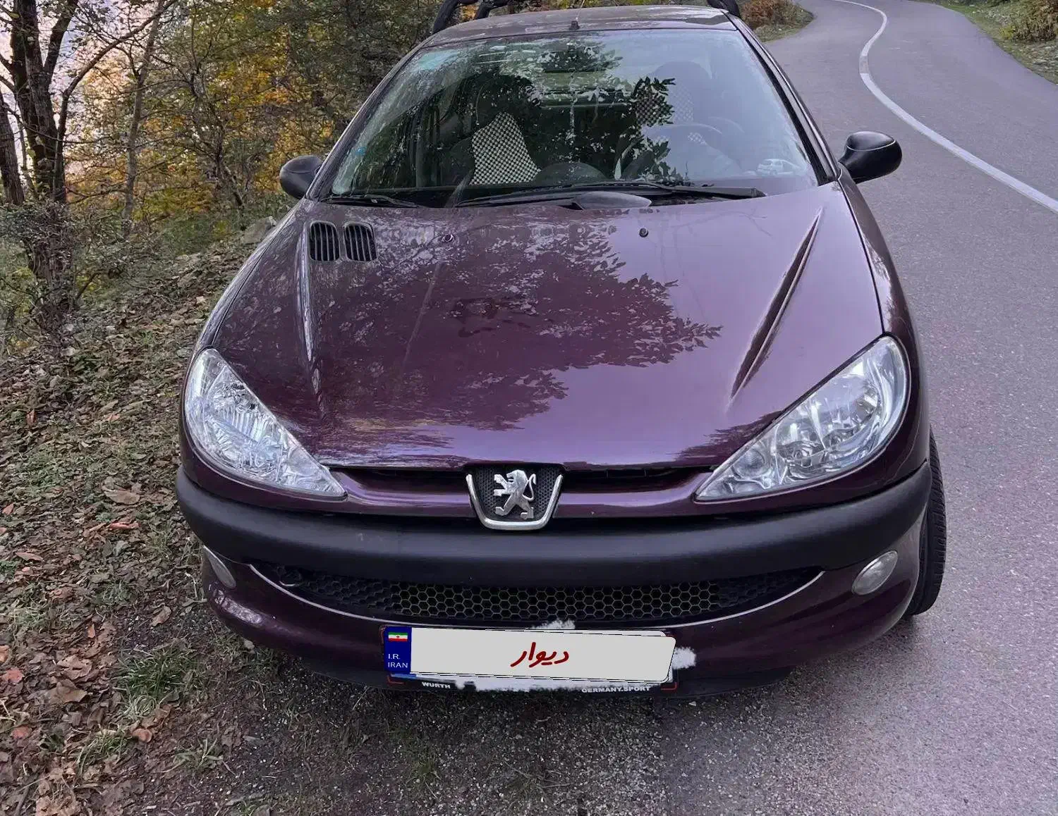 پژو۲۰۶تیپ دو مدل۹۶|خودرو سواری و وانت|سمنان, |دیوار