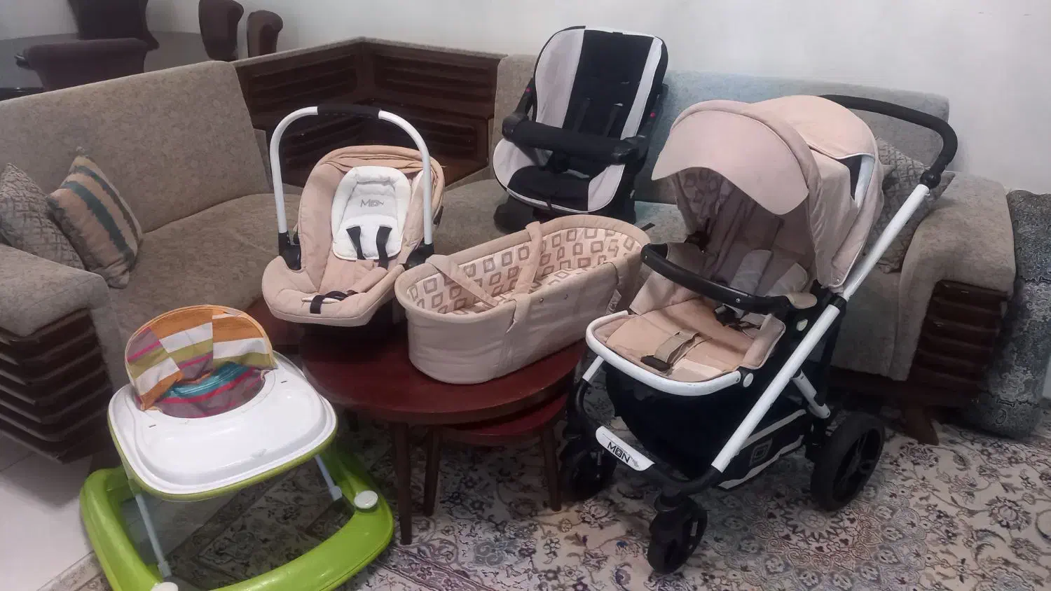 ست کالسکه و کریر|کالسکه و لوازم جانبی|مشکین‌دشت, |دیوار