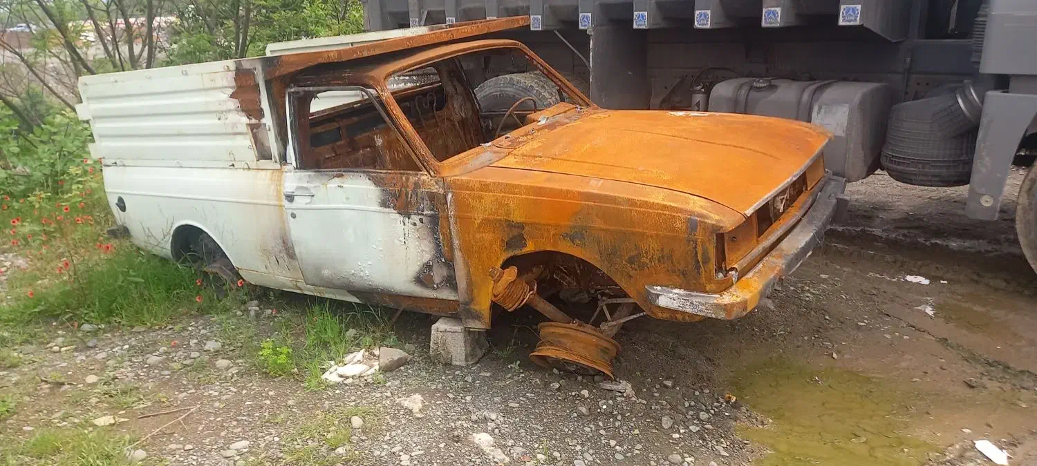 اسقاط پراید ،وانت،پیکان،پژوتصادفی سوخته|خودرو سواری و وانت|لشت نشا, |دیوار