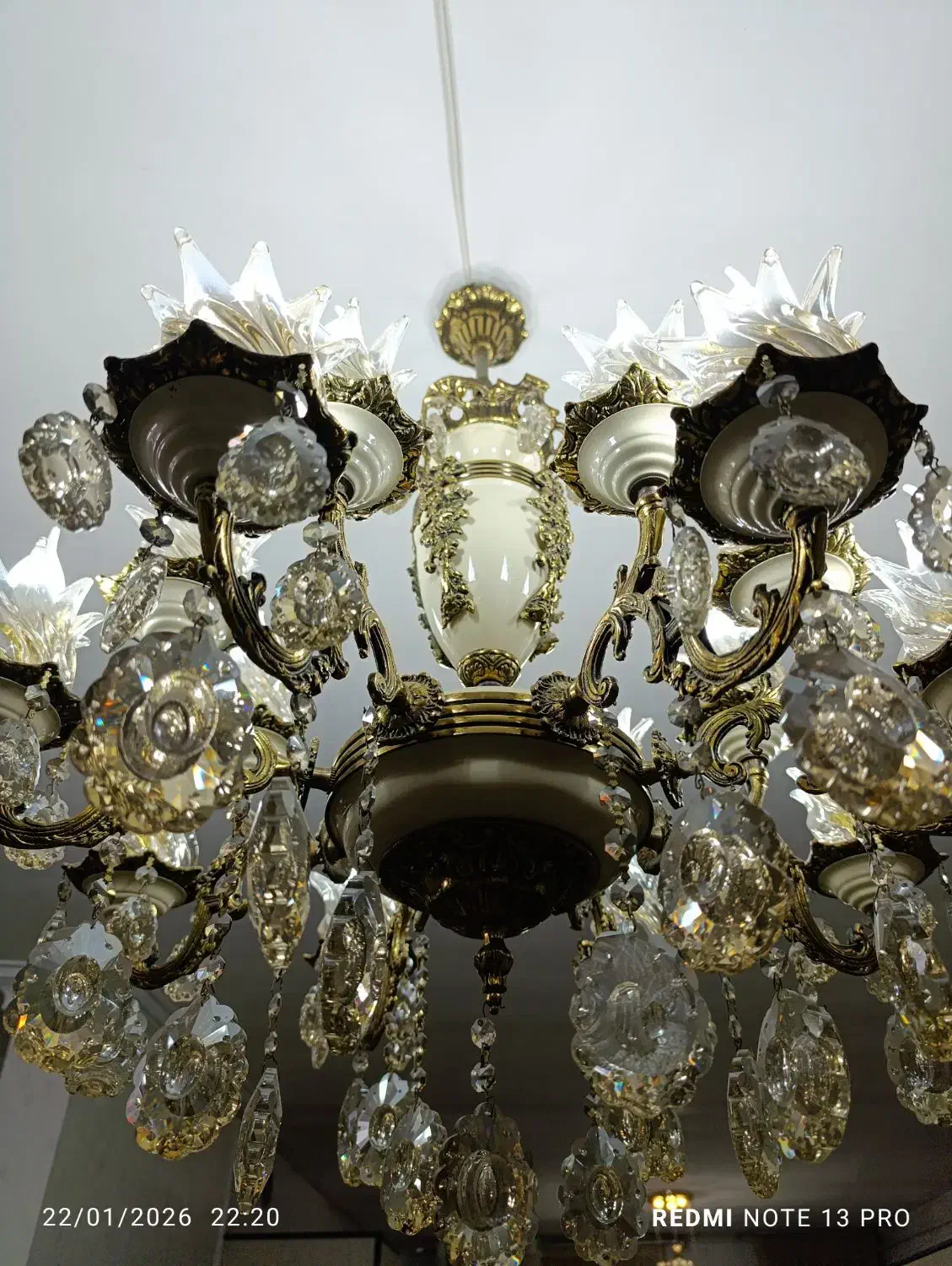 لوسترتمام برنج درحدنو|لوستر و چراغ آویز|ورامین, ورامین|دیوار