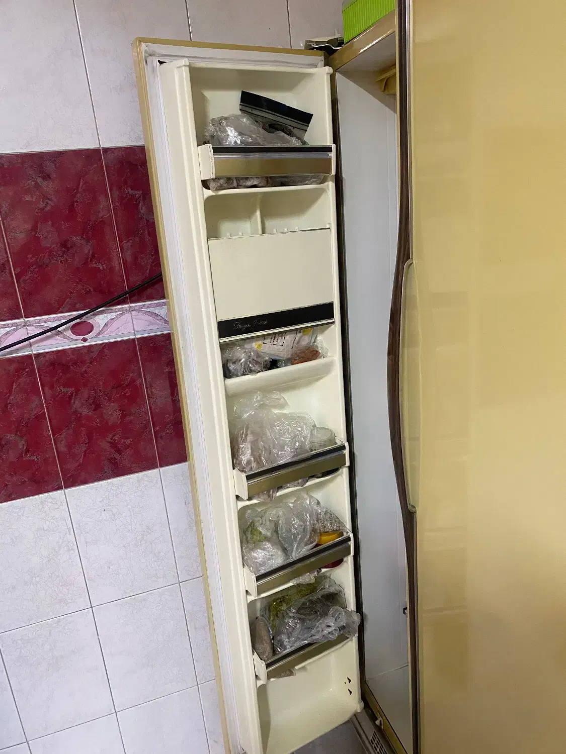 یخچال جنرال الکتریک آمریکایی اصل( روشن)|یخچال و فریزر|لواسان, |دیوار