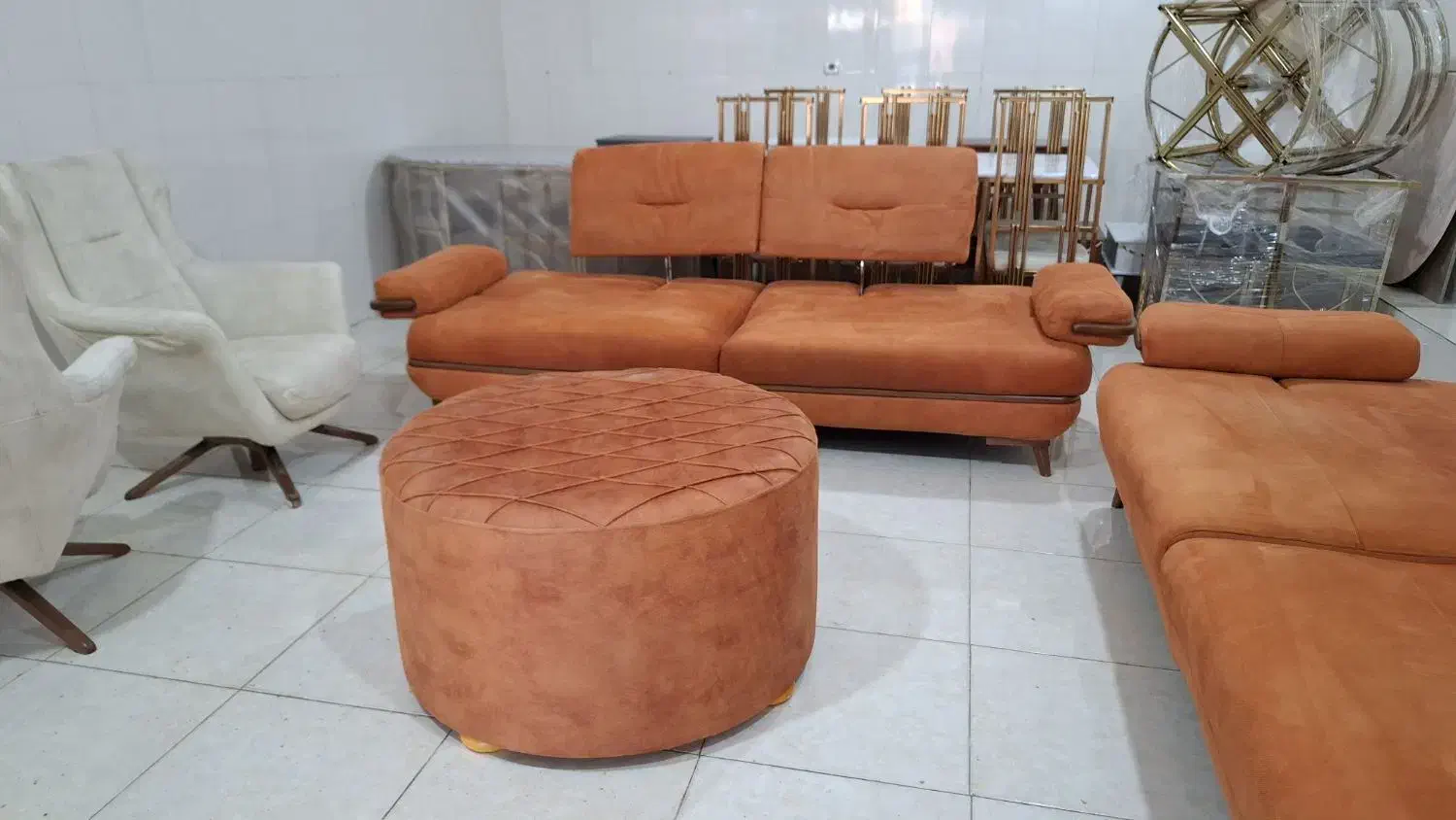 مبل مکانیزم تخت خواب شو شرکتی زیر قیمت//شسته شده//|مبلمان خانگی و میز عسلی|کرمانشاه, |دیوار