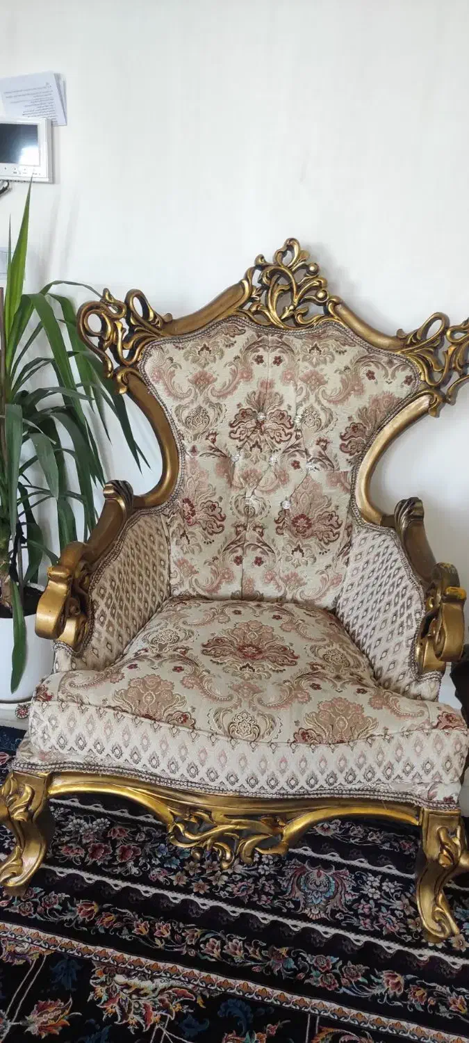 مبل سلطنتی|مبلمان خانگی و میز عسلی|کرمانشاه, |دیوار