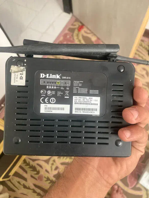 روتر وایرلس dlink مدل dir 615|مودم و تجهیزات شبکه|تهران, شهرک فردوس (حسینی)|دیوار