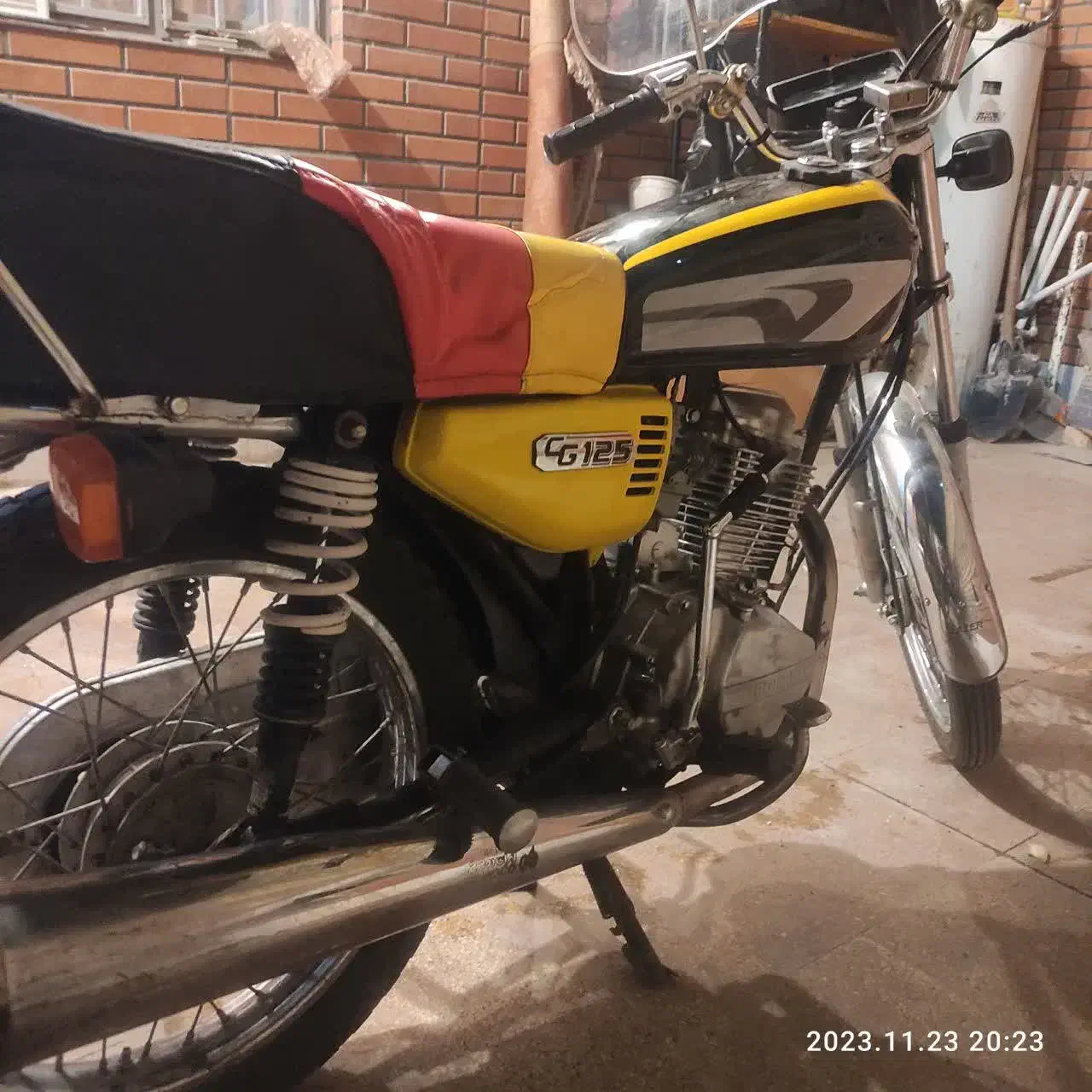 هندا 125|موتورسیکلت|قنوات, |دیوار