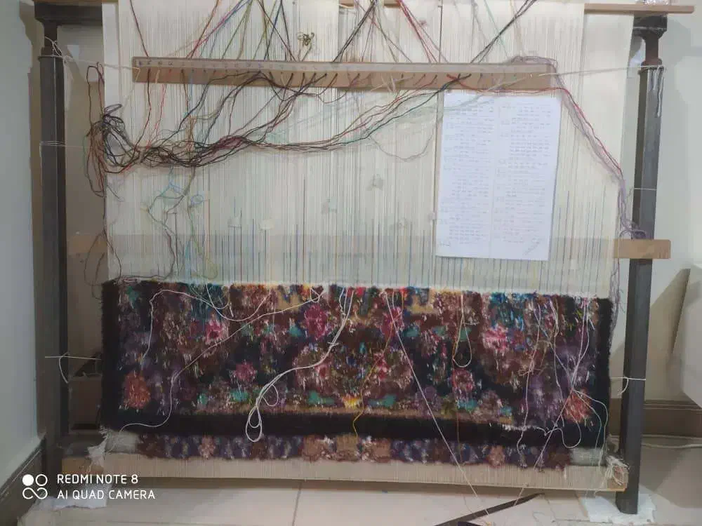 قالیچه دستبافت|فرش|اندیشه, شهرک مریم|دیوار