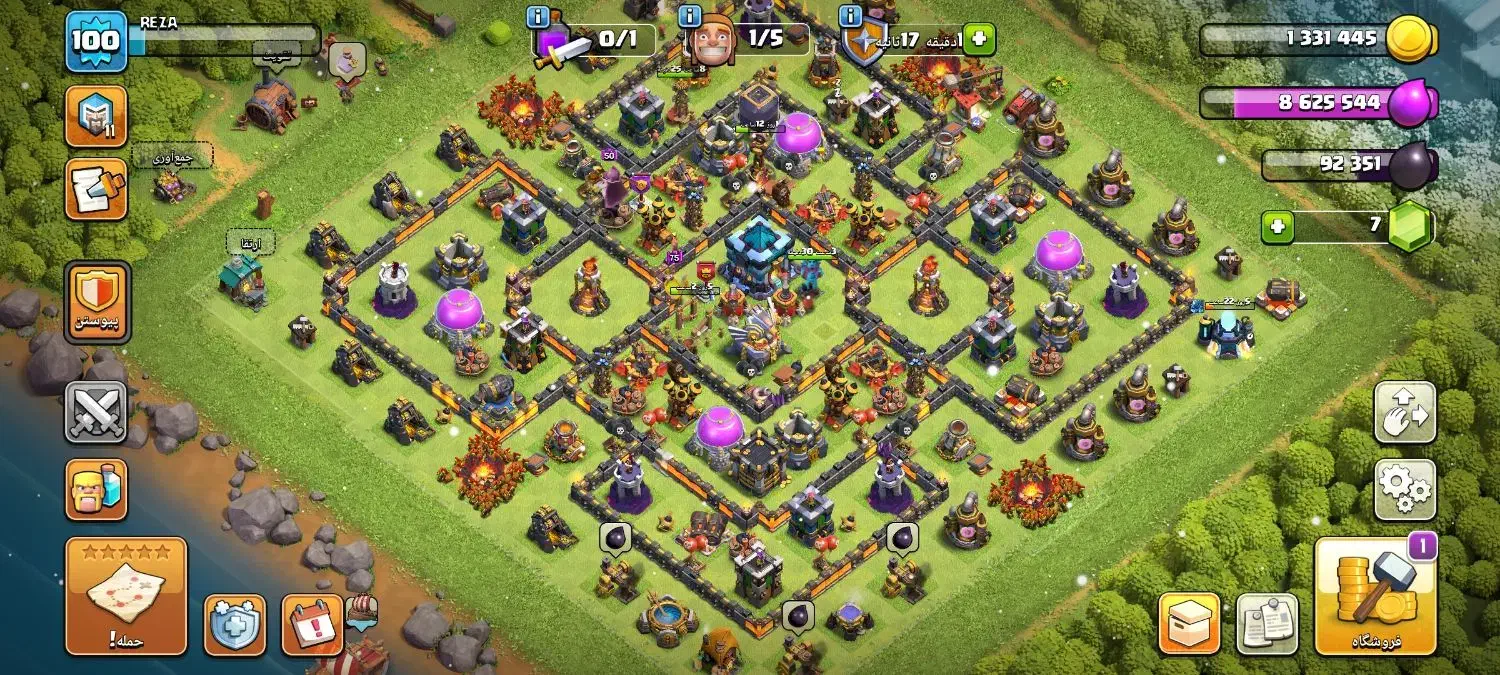 اکانت کلش معاوضه اکانت دیگه|کنسول، بازی ویدئویی و آنلاین|رودان, |دیوار