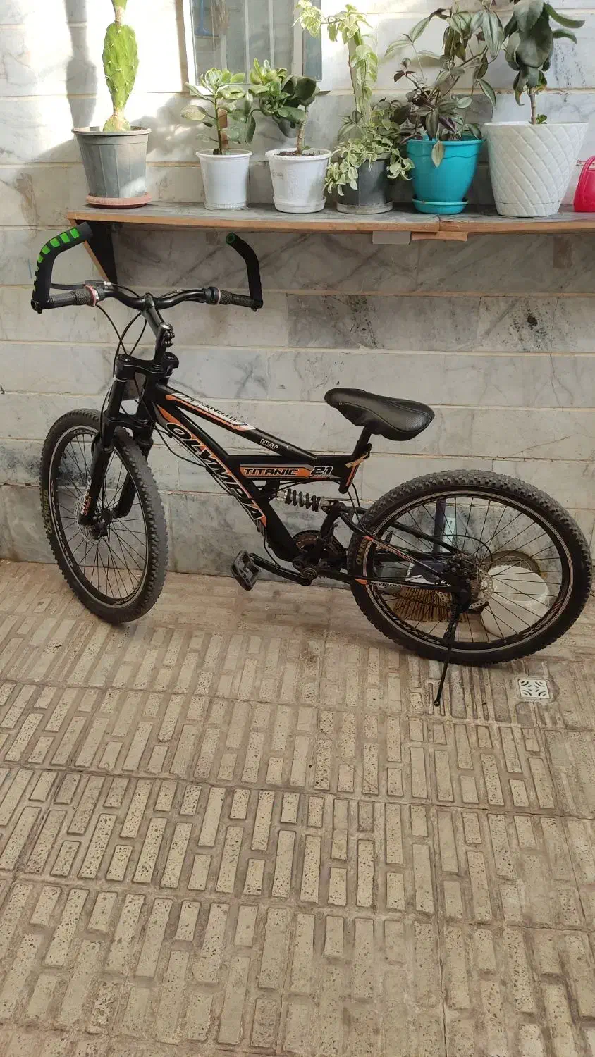 دوچرخه 26 دیسکی کمک دار دنده ای|دوچرخه، اسکیت، اسکوتر|قزوین, |دیوار