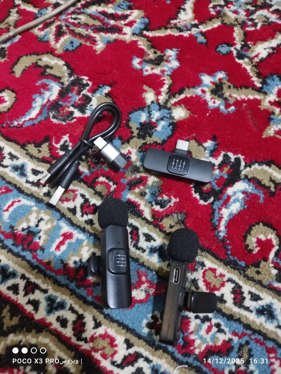 میکروفن یقه ای بی سیم|لوازم جانبی موبایل و تبلت|مشهد, رده|دیوار