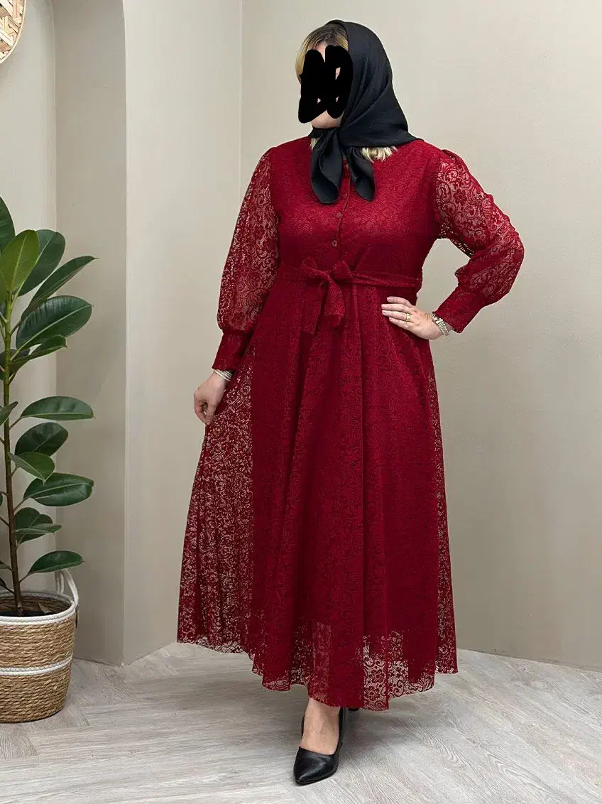 پیراهن دانتل یلدایی دوخت تهران تولید پخش دینا|لباس|مشهد, انقلاب|دیوار