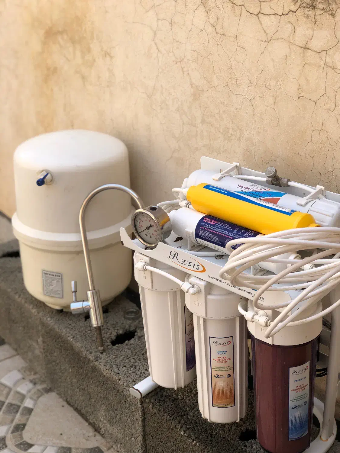 دستگاه تصفیه آب خانگی Rx-515تایوانی|آبسردکن و تصفیه آب|ارومیه, |دیوار