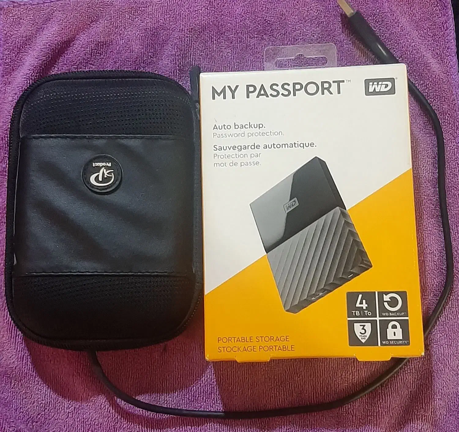 هارد اکسترنال 4 ترا وسترن wd مدل My Passport|قطعات و لوازم جانبی رایانه|اهواز, فاز ۲ پادادشهر|دیوار