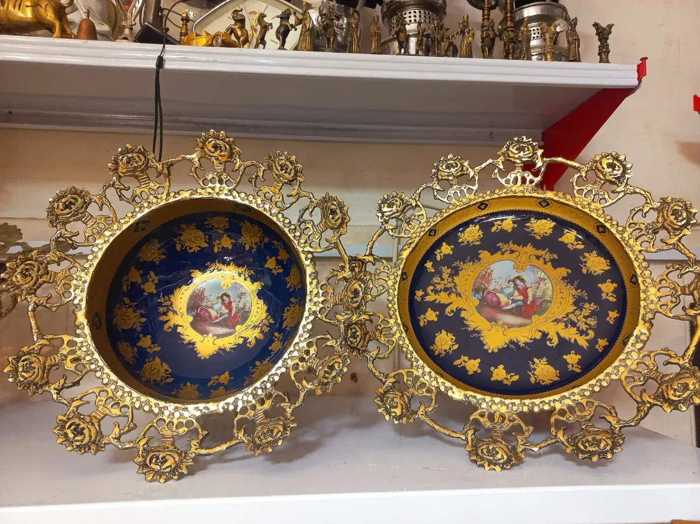 لیلی مجنون برنز اصل بدون آبکاری و طرح|ظروف سرو و پذیرایی|ارومیه, |دیوار