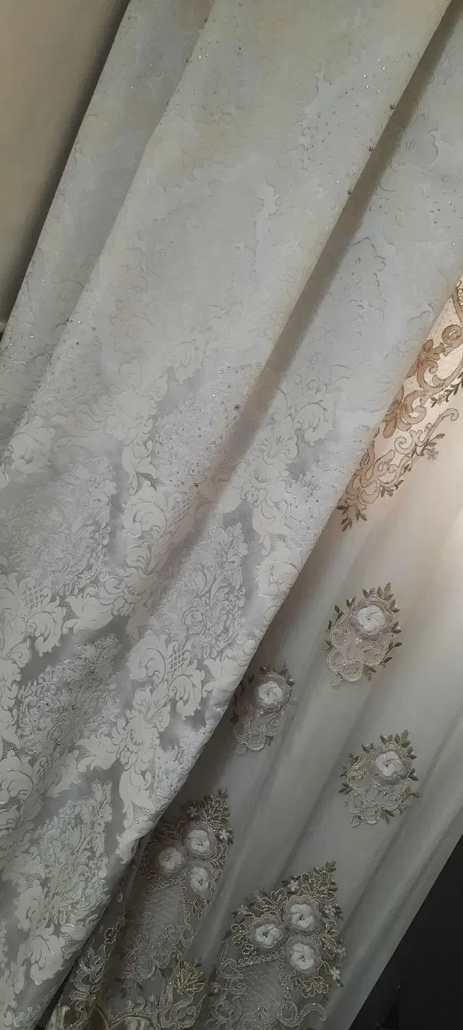 پرده|پرده، رانر، رومیزی|قم, شهرک فاطمیه|دیوار