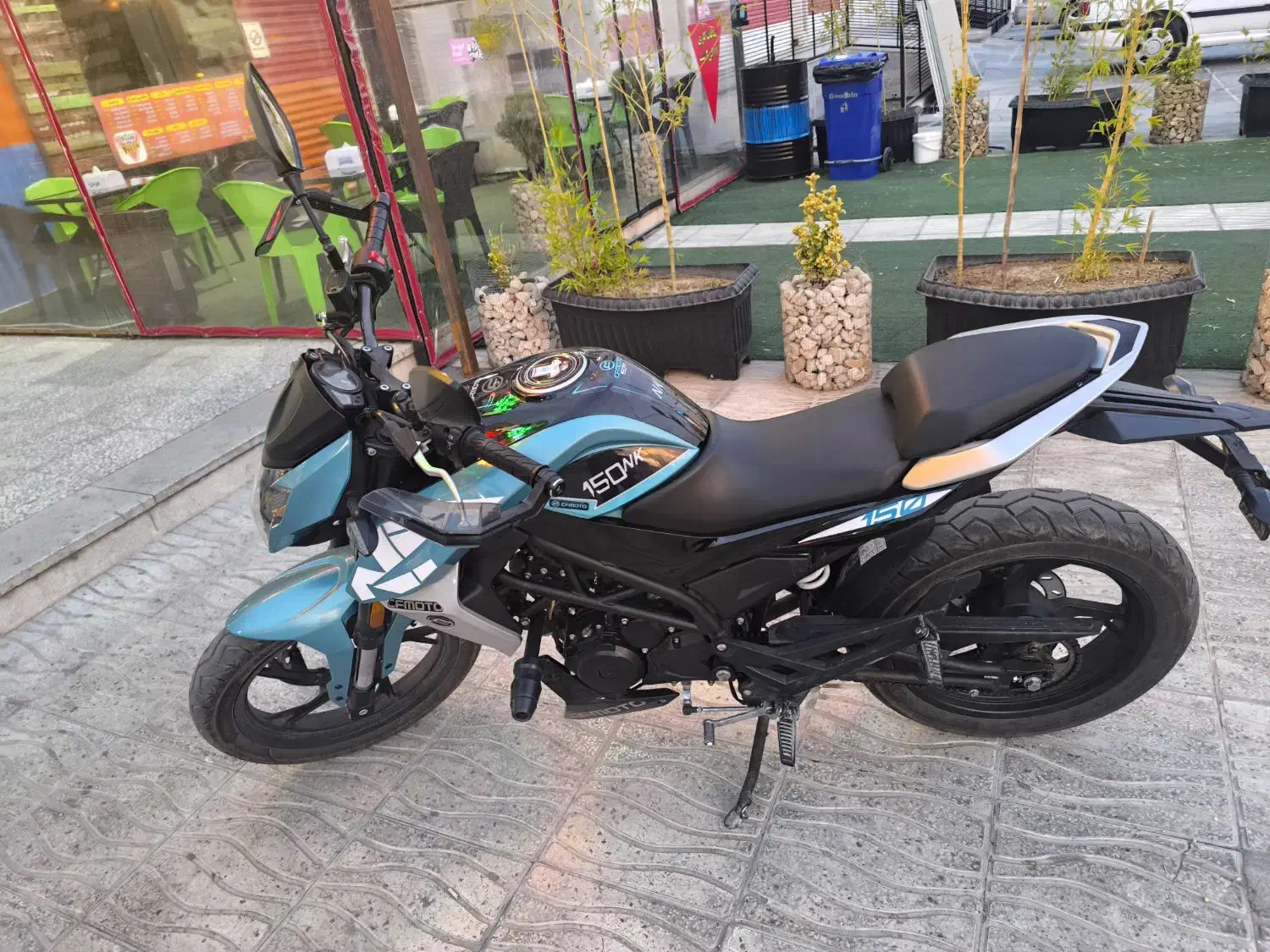 موتور cf 150|موتورسیکلت|صدرا-فارس, فاز ۱|دیوار