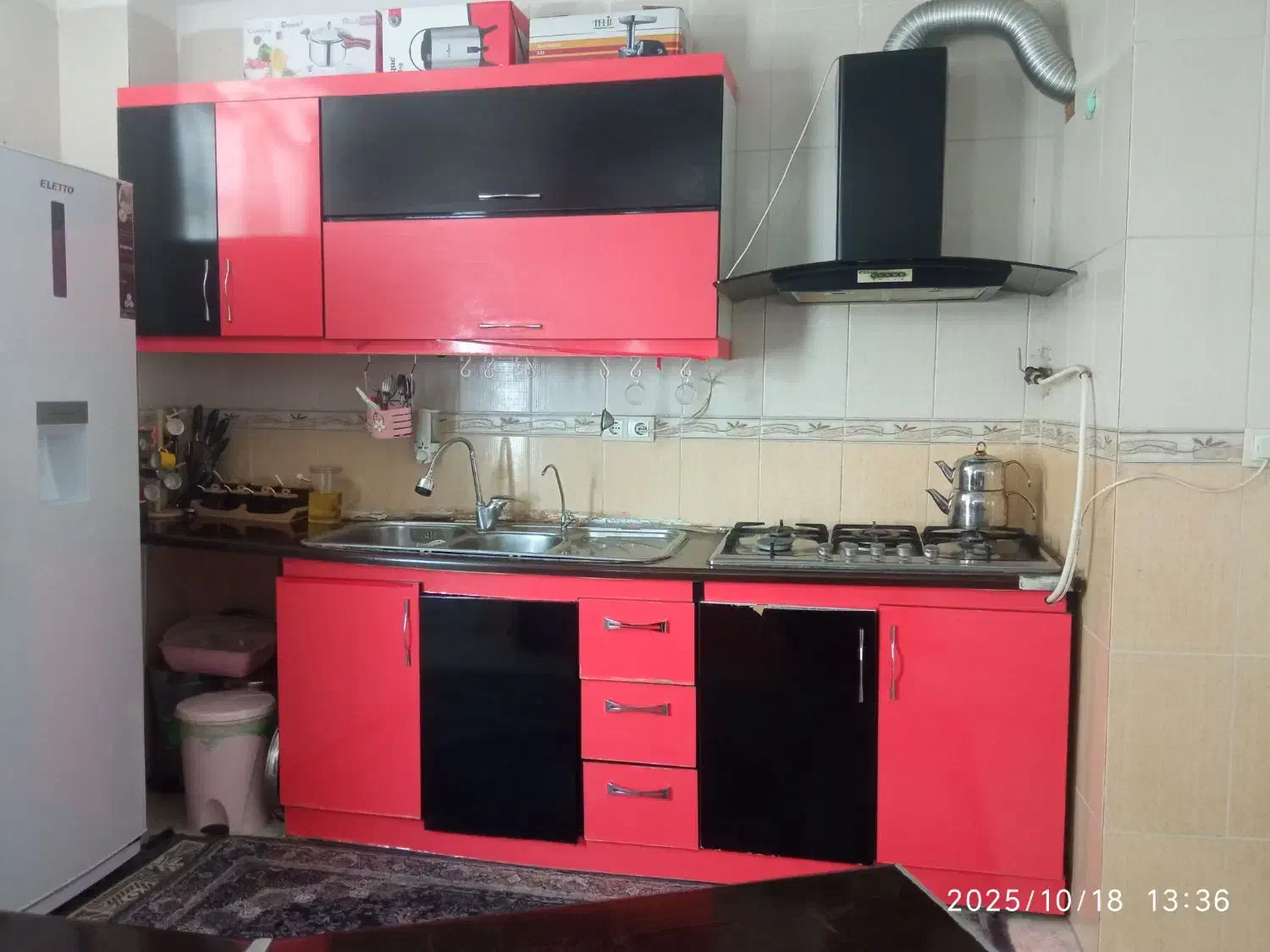 کابینت و هود و سینک|کتابخانه، شلف، قفسههای دیواری|بندر کنگان, |دیوار