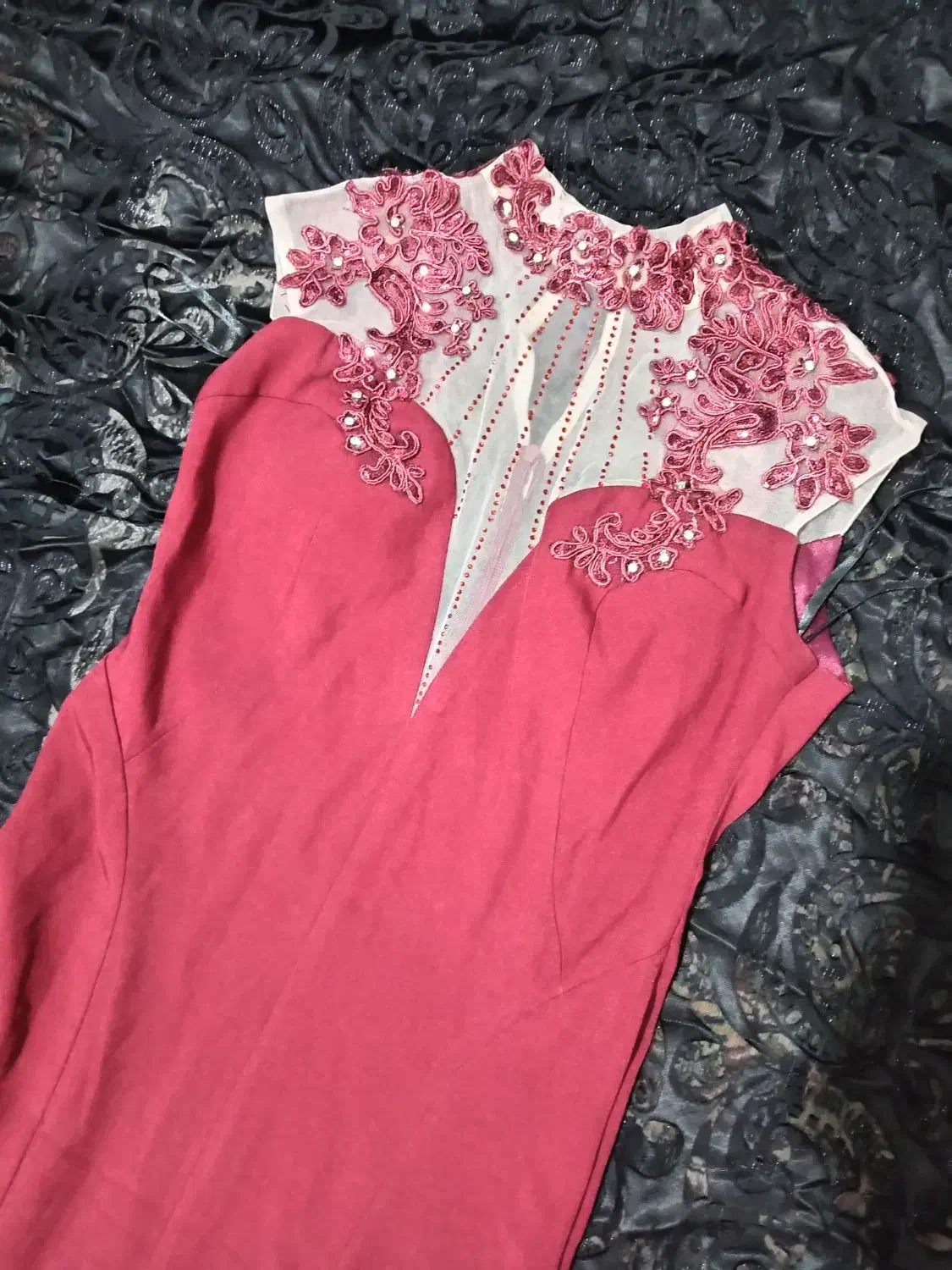 لباس مجلسی لباس شب مزونی دامن شومیز لباس عیدی|لباس|مشهد, رده|دیوار