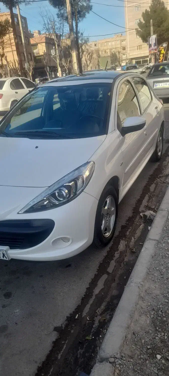 207پانا اتومات مدل 404 سفید|خودرو سواری و وانت|نسیم‌شهر, |دیوار