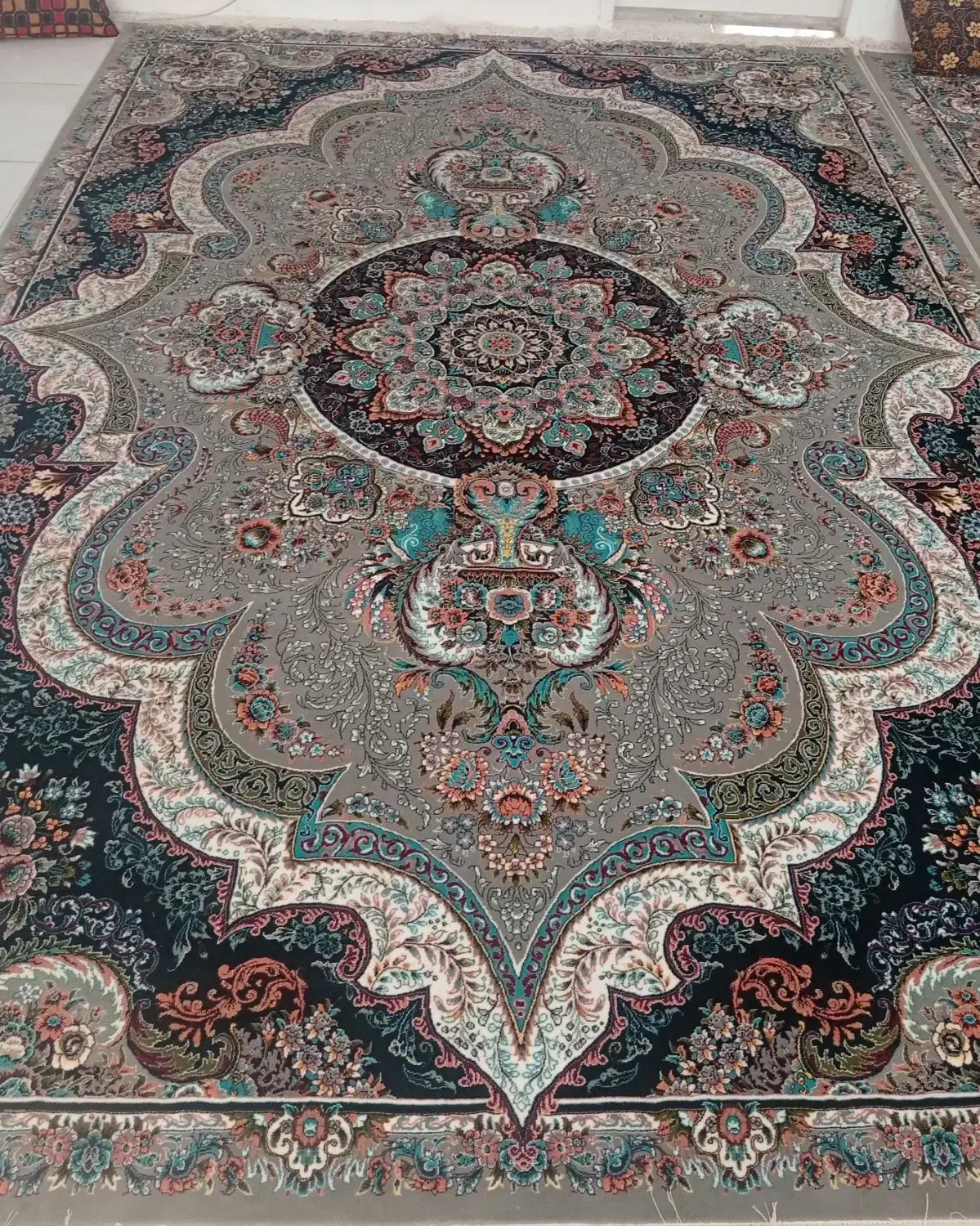 فرش 9متری|فرش|مسجد سلیمان, |دیوار