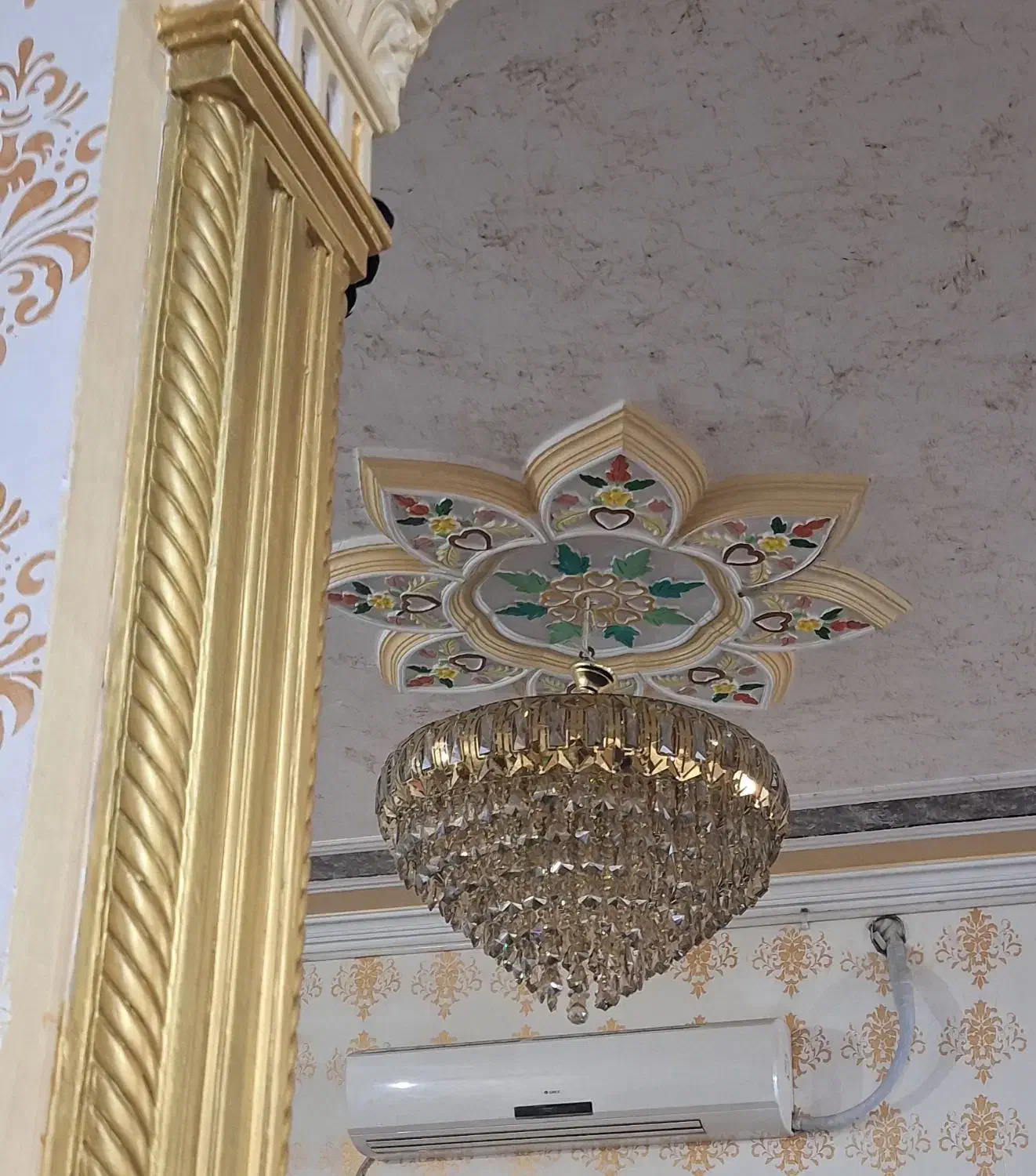 لوستر|لوستر و چراغ آویز|ایذه, |دیوار