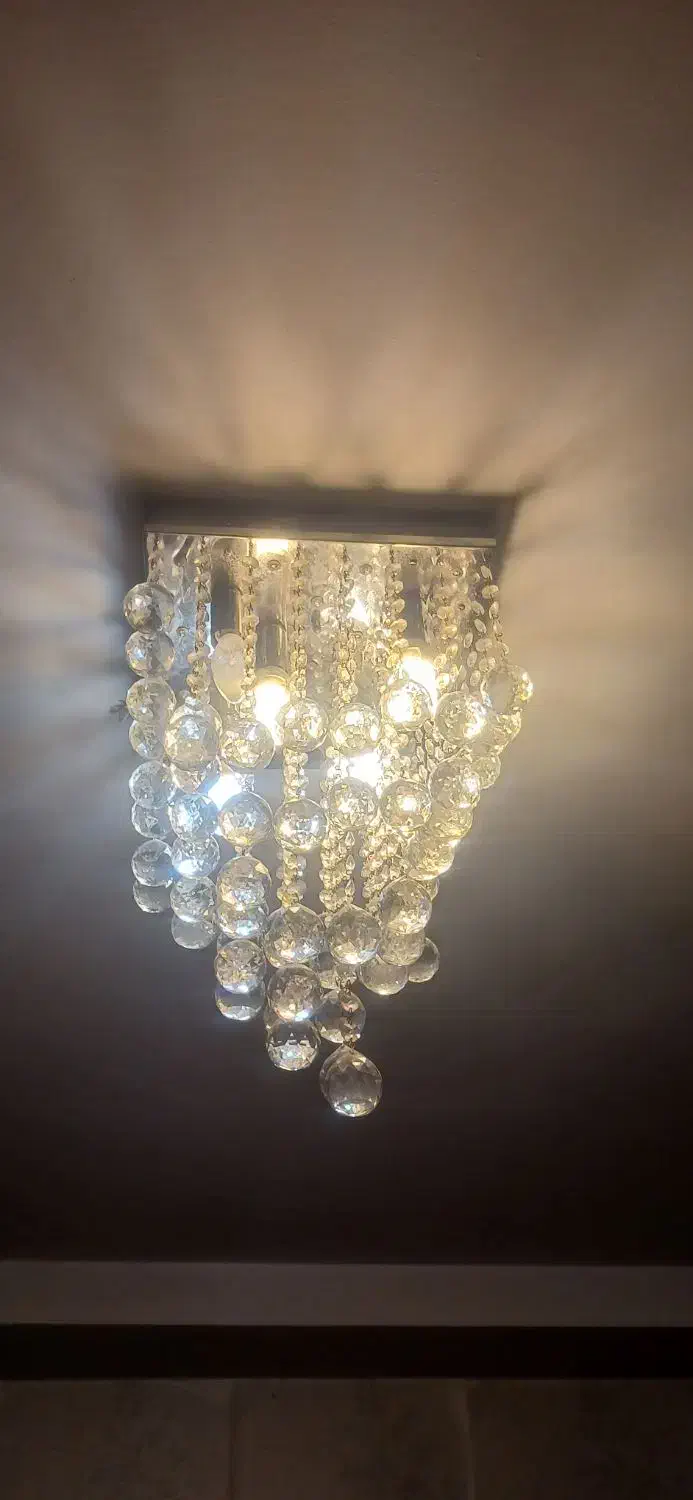 لوستر کریستال|لوستر و چراغ آویز|فردیس, سرحد آباد|دیوار