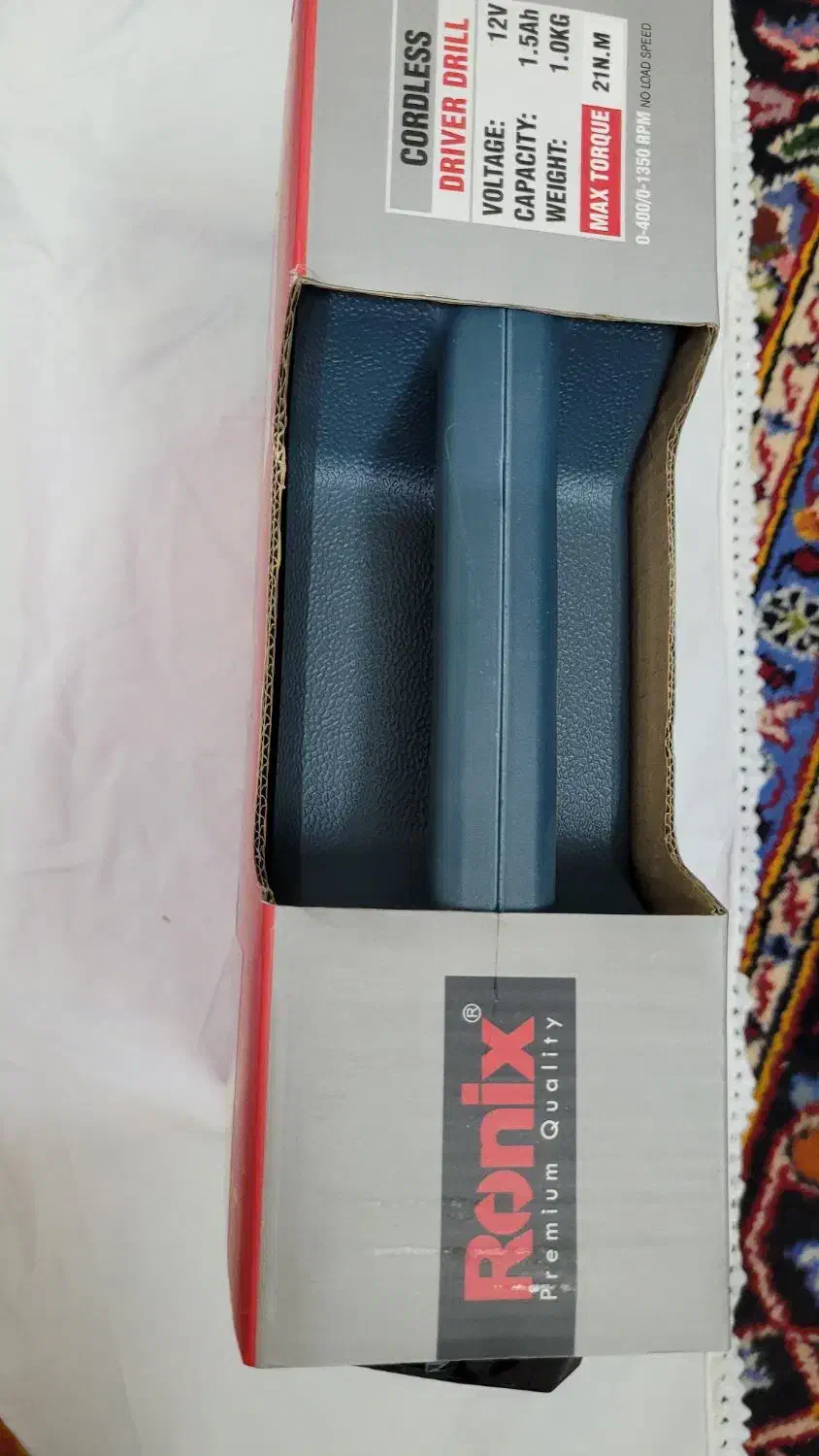 دریل شارژی رونیکس مدل 8012|ابزارآلات|اصفهان, باغ کاران|دیوار