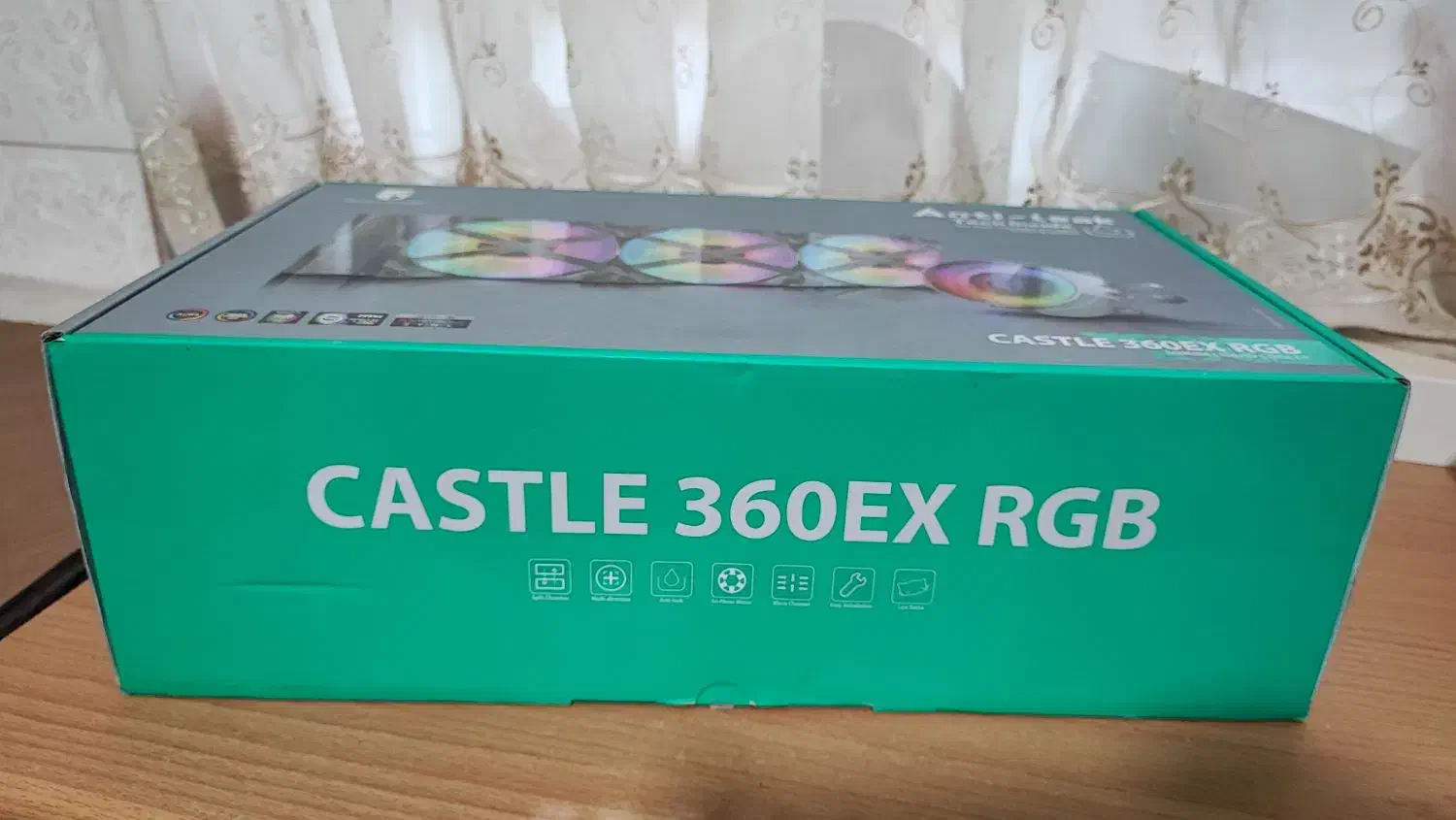 واتر کولر حرفه ای DEEPCOOL CASTLE 360EX RGB|قطعات و لوازم جانبی رایانه|تهران, میدان ولیعصر|دیوار