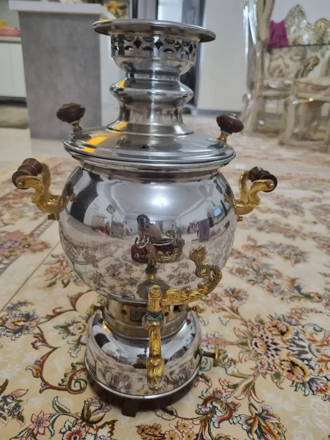 سماور گازی ۴ لیتری|سماور، چایساز، قهوهساز|قرچک, شهرک گلها|دیوار