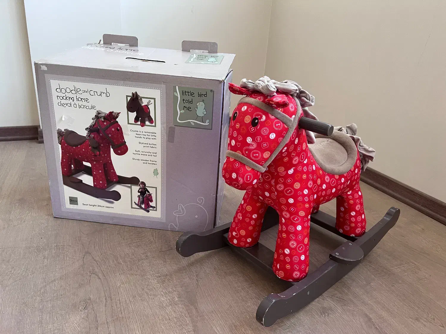 اسب چوبی (راکر) Rocking Horse|اسباببازی بچه|شیراز, کوی قضات|دیوار