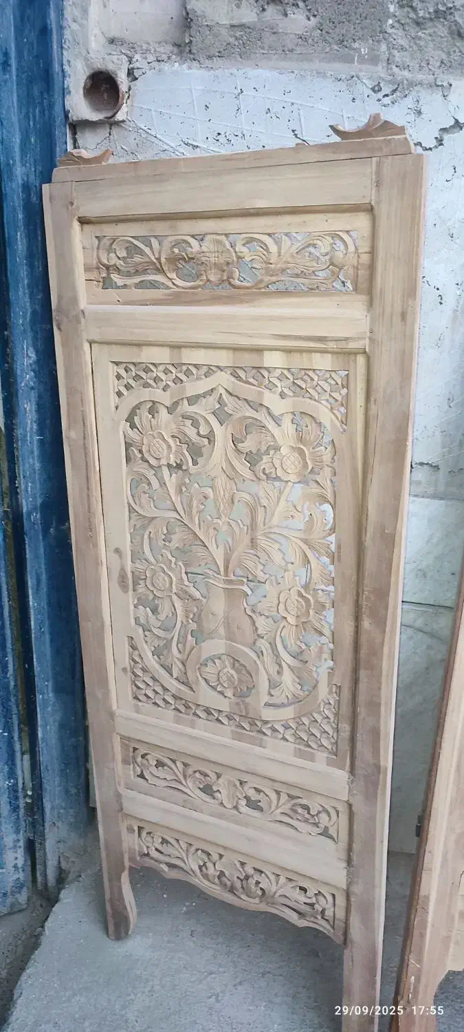 2دست پارتیشن قاجاری عتیقه موزه ای|کلکسیون اشیاء عتیقه|آباده, |دیوار