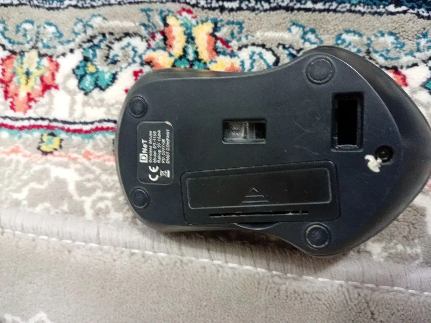 موس بی سیم D net|قطعات و لوازم جانبی رایانه|قروه, |دیوار